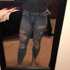 American eagle hi rise jegging